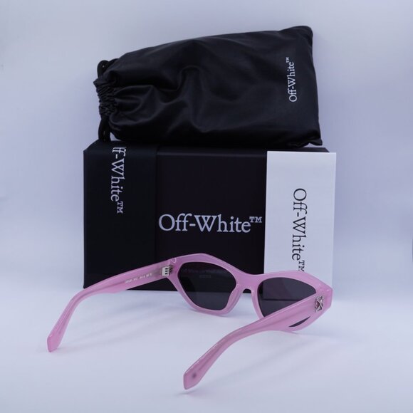 Final Price! Off-White OERI13H KENT 3007 Pink/Grey Sunglasses - Picture 10 of 10